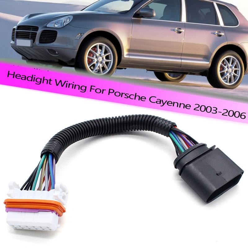 

Other Lighting System 1Pcs Car Headlight Wiring Harness Replacement 95563123911 For- 2003-2006 Xenon Headlights