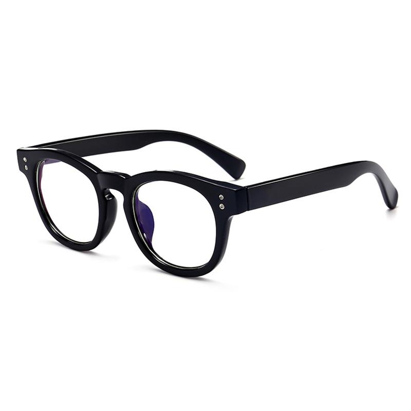 

Sunglasses Retro Double Rivets Myopia Glasses Women Men Short Sighted Spectacles Black Leopard Nearsighted Eyeglasses 3color N5