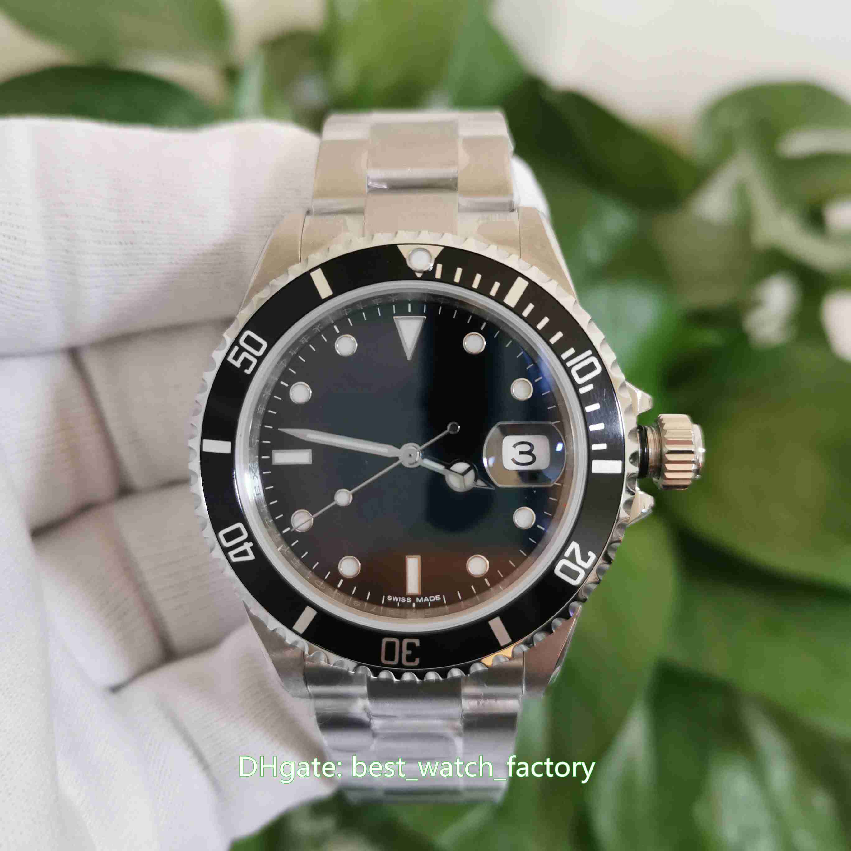 

BP Maker Top Quality Watches 40mm 16610 16613 Vintage 50th Anniversary Black Bezel CAL.2813 2836 3135 Movement Automatic Mens Watch Men's Wristwatches