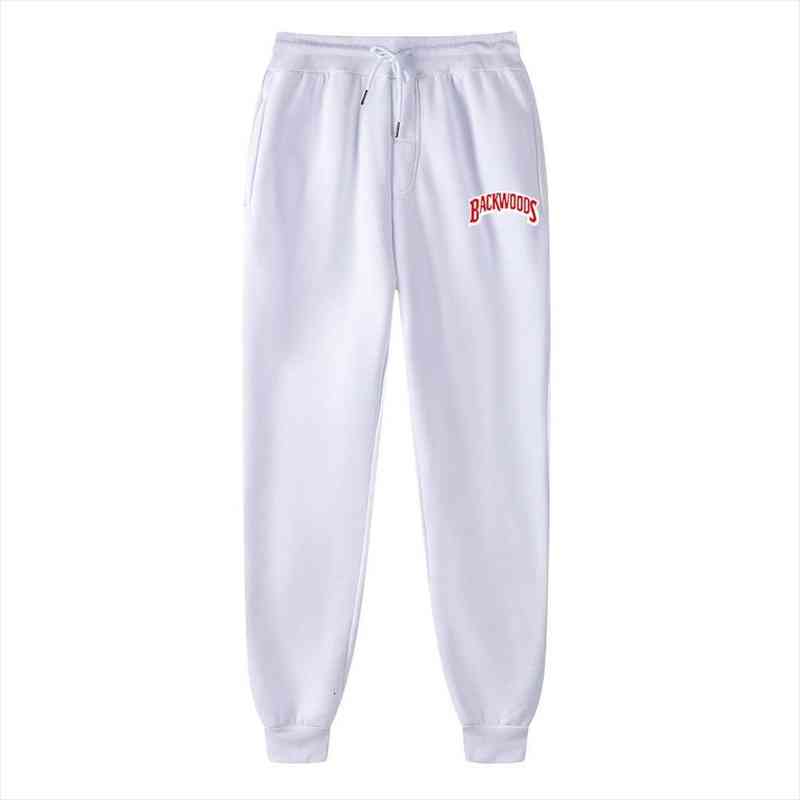 

brand woman running jogging pants femme soft bodybuilding joggers sweatpants backwoods letter fitness sport trousers plus size, Black;white