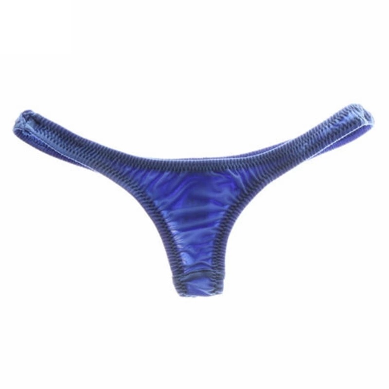 

Men's Brand Underwear Gay Men Sexy Briefs Bikini G-strings Thongs Jockstrap Underpant Nylon T-back Shorts, As pic