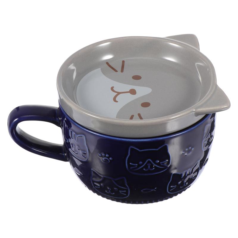 

Mugs 1pc Cartoon Cat Ceramics Mug Creative Shape Gift For Kids