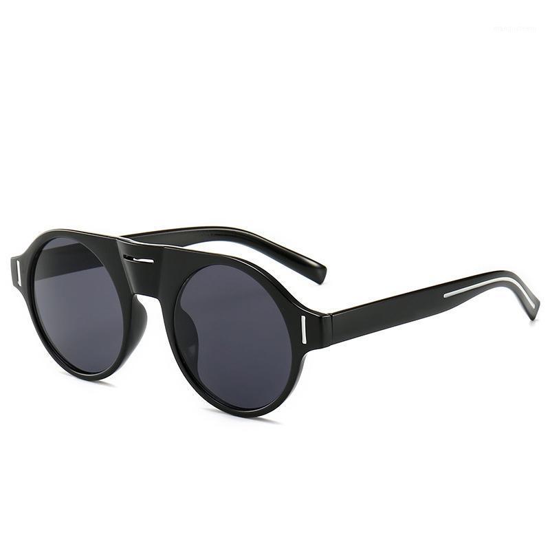 

Sunglasses 2021 Large Round Women's Brand Designer Fashion Retro Men's Ladies Summer UV400