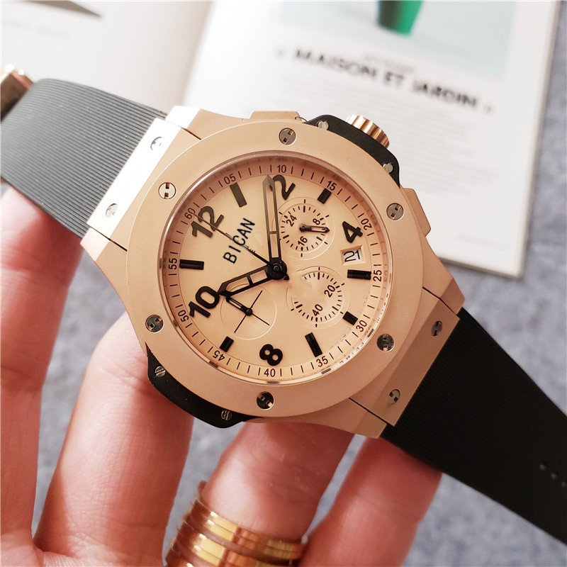 

Mens Automatic Mechanical Quartz Battery Watch Fashion Trend Business Calendar Waterproof Stainless Steel Sports Big Dial Menes Watches, Watch tool