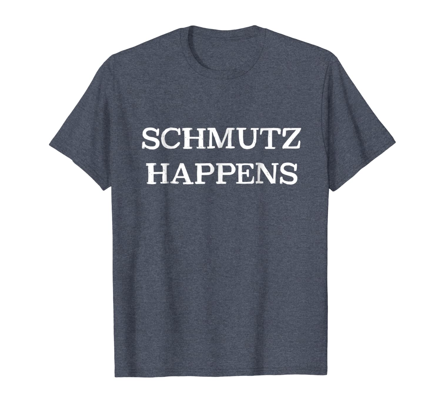 

jewish t-shirt - schmutz happens tshirt - hanukkah tee, White;black