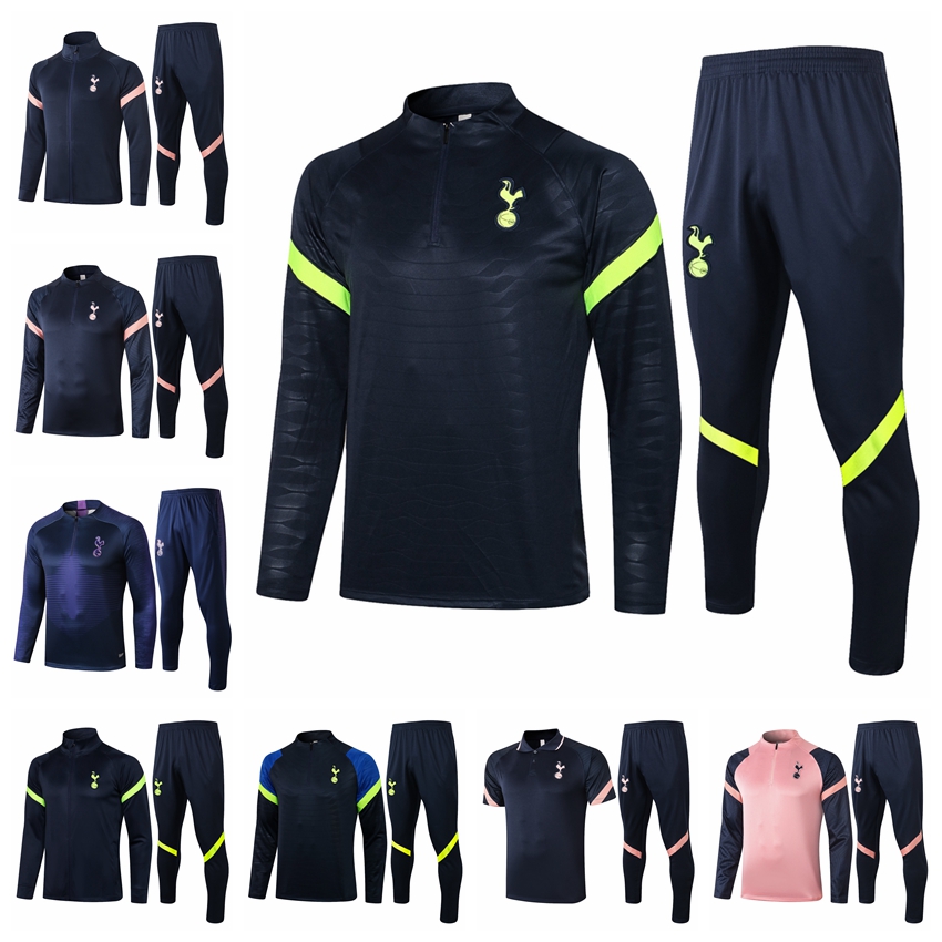 

21/22 TOTTENHAM Full Zipper Jacket tracksuits training suit jogging set Football soccer Jerseys kit uniform chandal survetement HOJBJERG LUCAS Maillots de Foot A09, 14