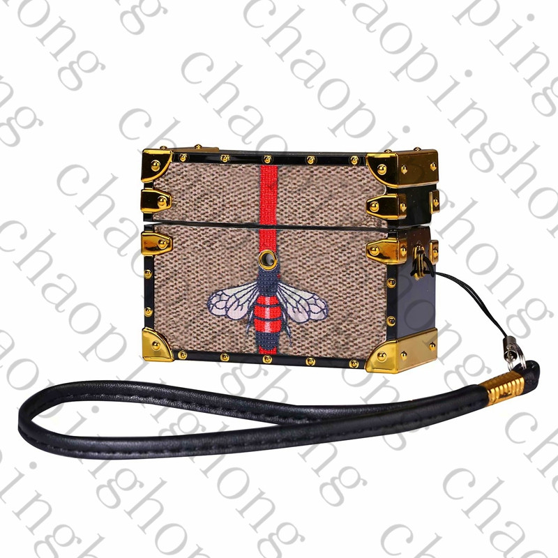 

Cute Earphone Package Animal Prints Embroidery For Aripods Pro Airpods protector Wireless Bluetoot Headphones Protective Sleeve Fashion Head