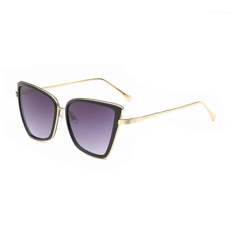 Lunettes de soleil 2021 Mode Femmes Cat Eye Sunbird Style Femme Sexe Marque Design Lunettes de soleil UV400 Feminino1
