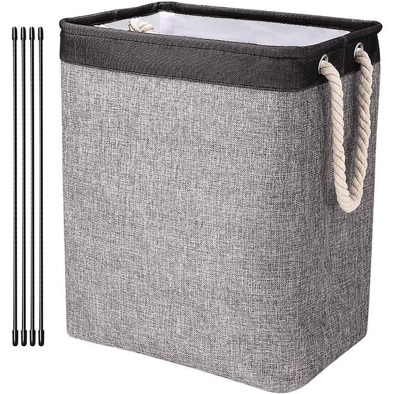 

Storage Baskets Laundry Hamper With Handles Basket Foldable Outdoor Large For