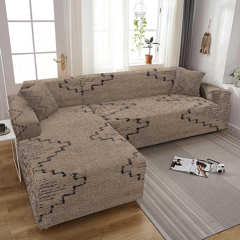 

Chair Covers Modern Printing Sofa Cover For Living Room All Inclusive Elastic Couch Funda Armchairs 1/2/3/4 Seaters