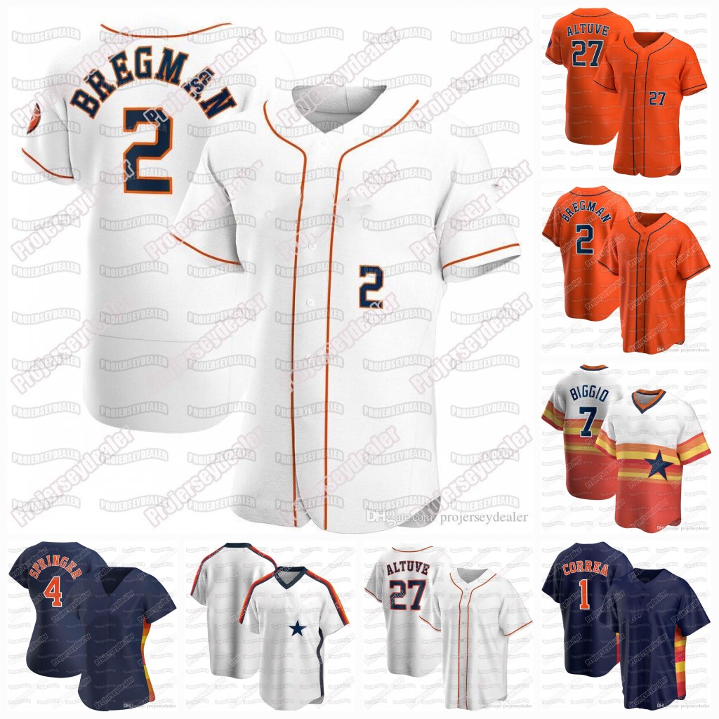 

Alex Bregman 2020 Big Tall Jersey Jose Altuve Yordan Alvarez Carlos Correa Justin Verlander George Springer Brantley Zack Greinke, Grey womens s-xxl