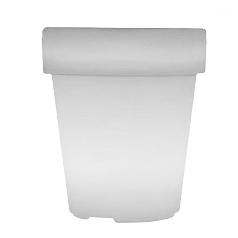 

Party Decoration Plant Pot LED Glowing Flowerpot 7 Colorful Remote Control Can Fix Colors Planter For Garden Decor