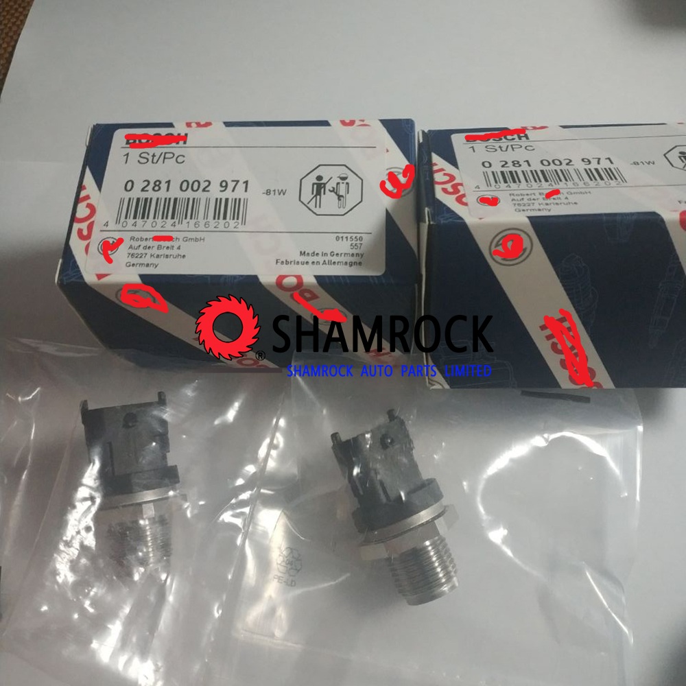 

Fuel Rail Pressure Sensor Common Regulator OEM 0281002971/98090186 fo Cchevrolet Silverado 2500 3500 HD GGMC Sierra 2500 3500 HD
