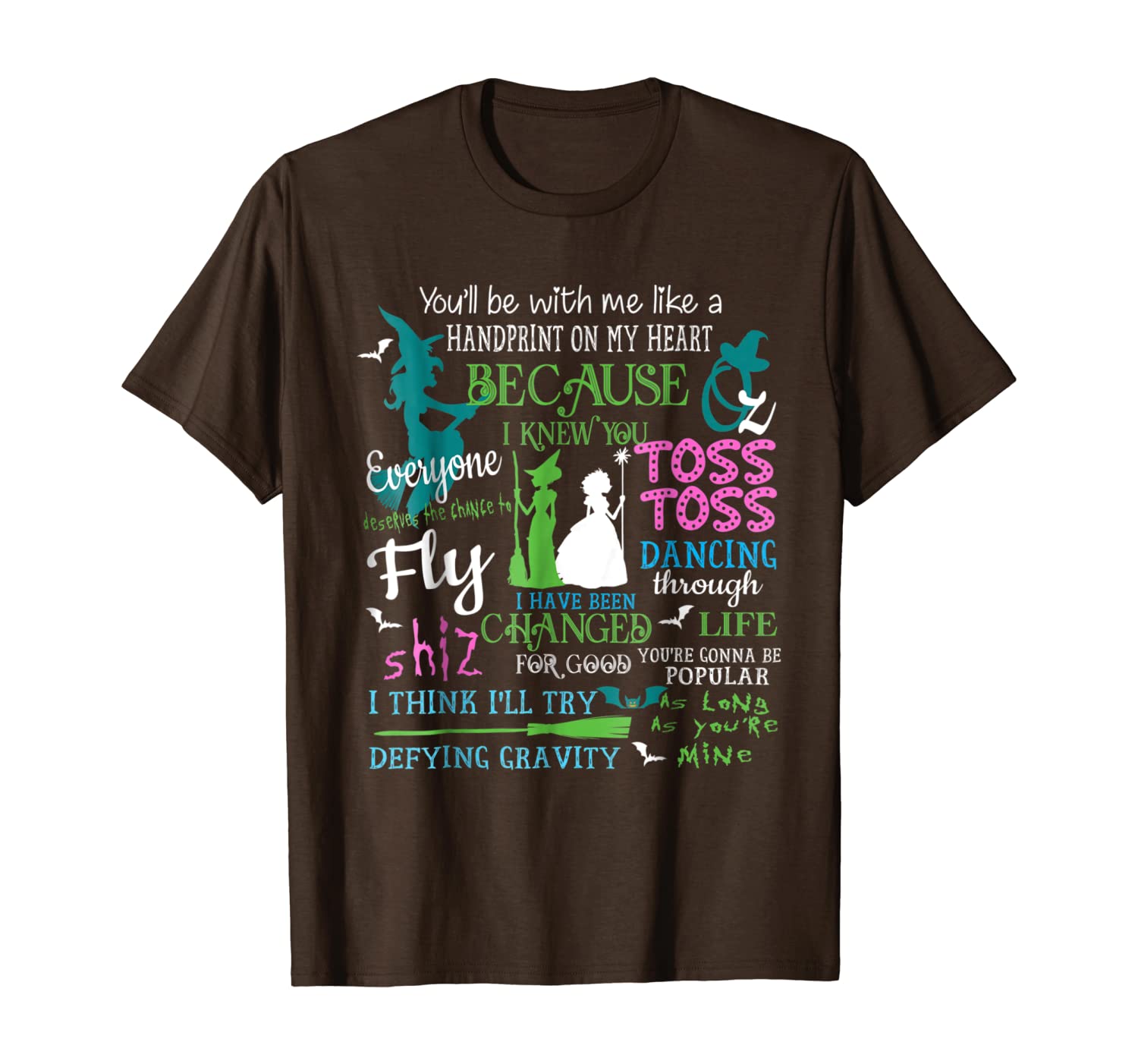 

Wicked Musical Tee Shirt, Mainly pictures