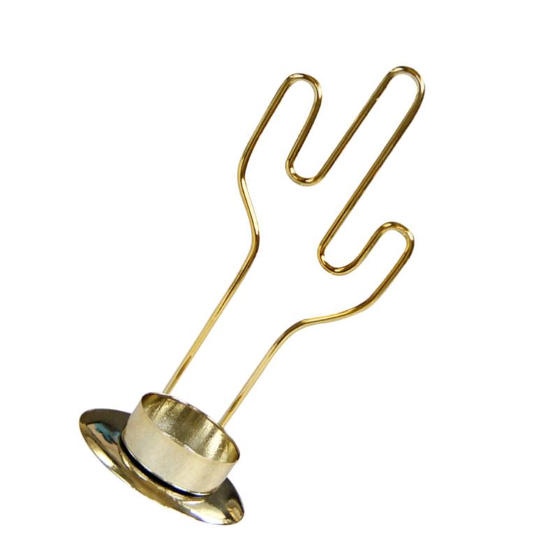 

Mugs 1Pc Shaped Candleholder Decorative Incense Burner Home Ornament (Golden)