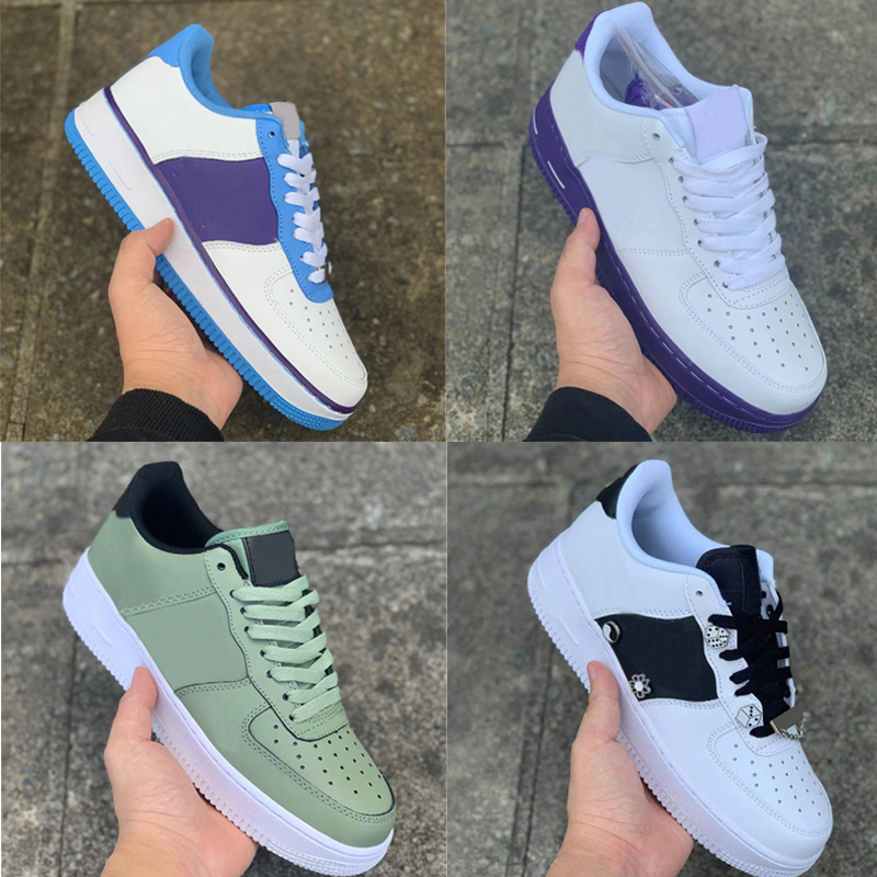 

Running Shoes One 1 For Men Women Black White Pink Mens Sneakers Ones Low Cut Wheat Brown Sports Trainers, 01
