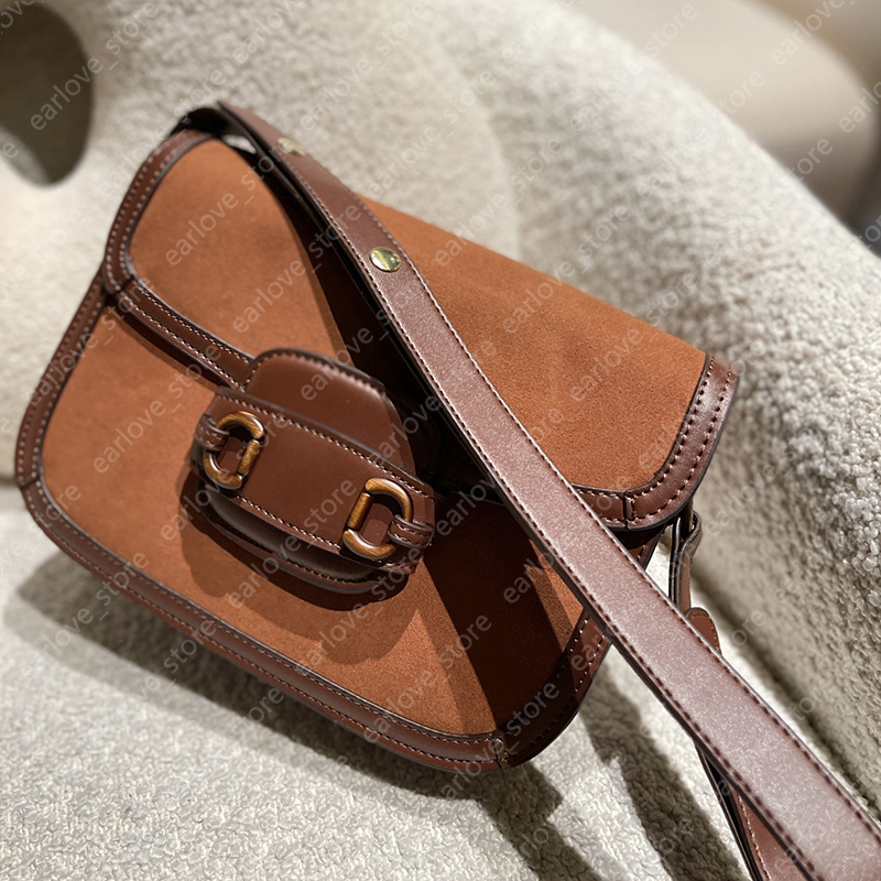 

Fashion Women Luxurys Designers Handbags Womens Crossbody Saddle Bags Sacoche 1955 High Qualtiy, Extra logistics fee