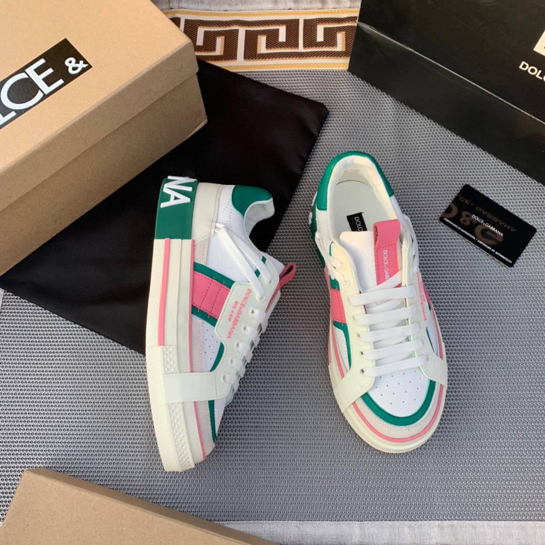 

DGL DOLCGABBANAL 2021 Top Designer Mens womens Casual Shoes Fashion Genuine Leather Sneakers Luxury Trainers em00300-1