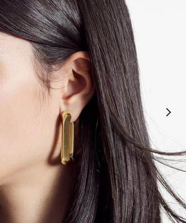 

Fashion Hoop & Huggie earrings aretes for women party wedding engagement lovers gift jewelry with box NRJ