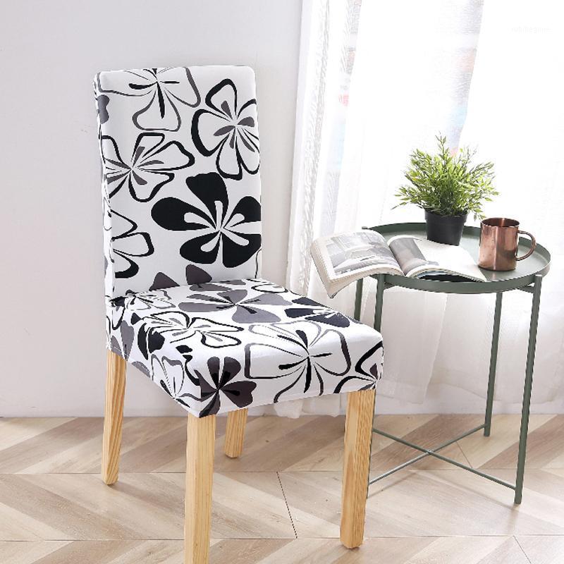 

Cover Chair Dining Stretch El Cross-border Restaurant Piece Computer Seat Covers