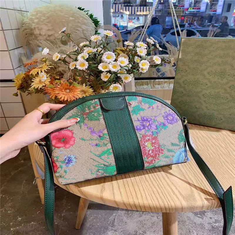 Designer Sac Filles Femmes Sacs À Main En Cuir Véritable Sacs À Main Sac À Bandoulière Sac À Main Épaule Mode Sacs Femme Fleur Shell Messenger Ba