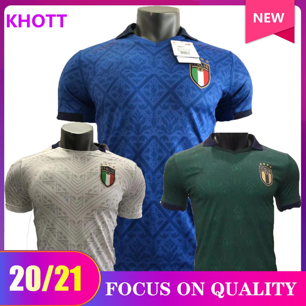

20212021 Player version ITALY Soccer Jersey home BARELLA SENSI INSIGNE italia Away White Third CHIELLINI BELOTTI BERNARDESCHI FOOTBALL SHIRT, Black;yellow