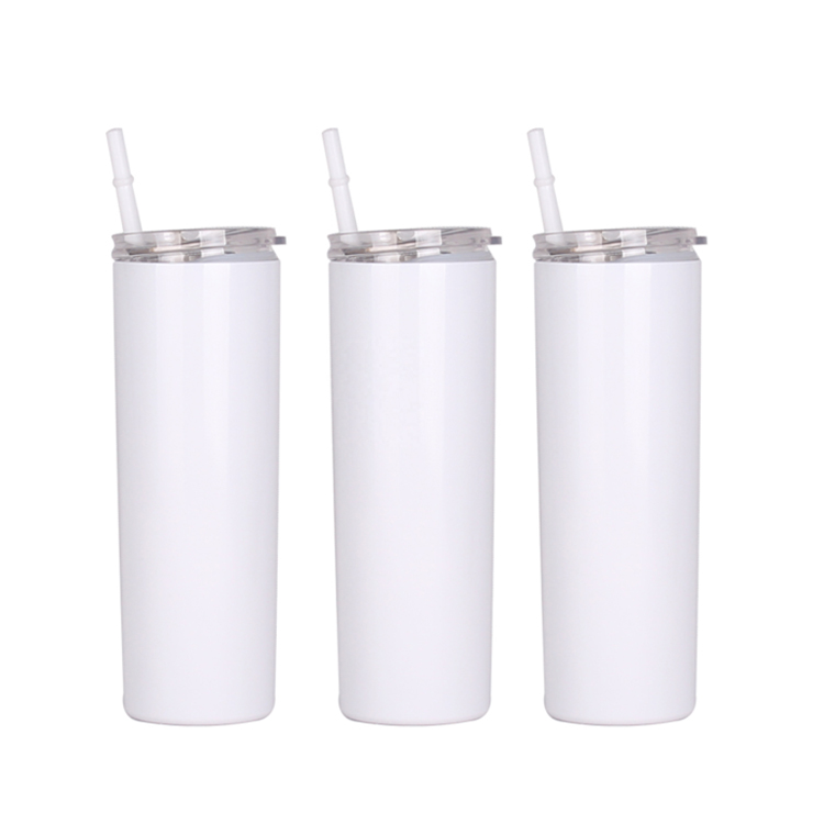 

20oz sublimation skinny straight tumbler blanks, Stainless steel color