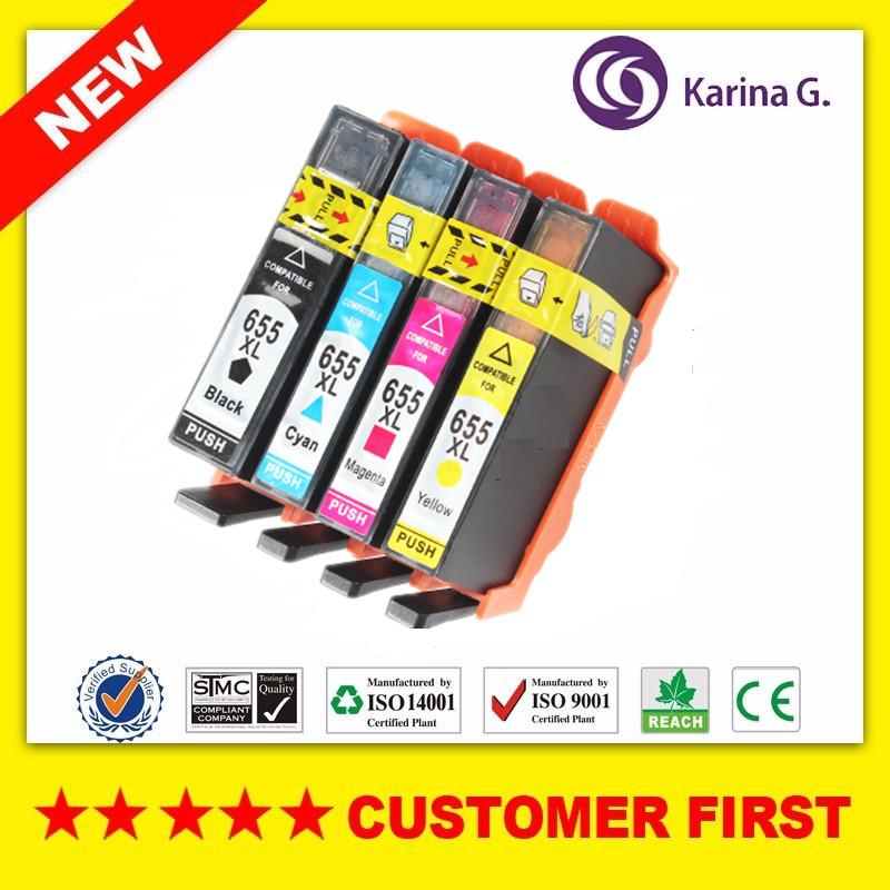 

Ink Cartridge Replacement For 655 CZ109AE Suit Deskjet Advantage 3525 4615 4625 5525 6520 6525 Cartridges