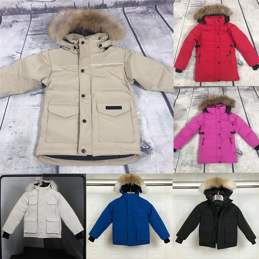 

coat down kids clothing padded brand thick fur hooded jacket parkas White duck hoody baby coats child parker jackets waterproof, Look other product
