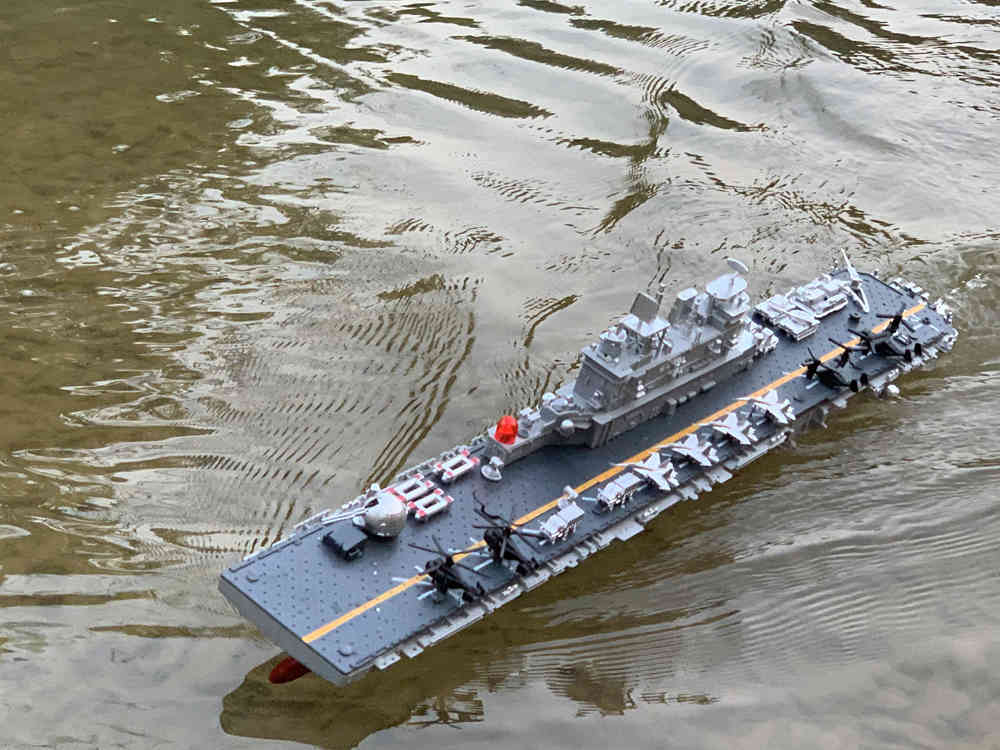 2021 1350 Scale Remote Control Warship Battleship Boats Large Rc Ship