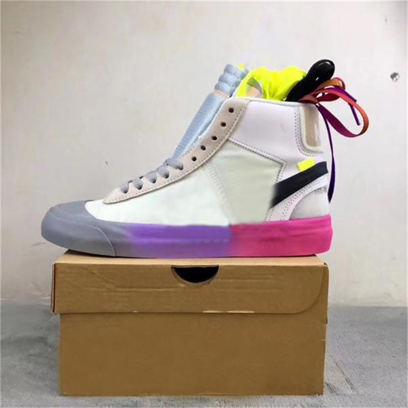 

2021 Original Outdoor Shoes Blazer Mid Queen 2.0 Grim Reaper All Hallows Eve Serena Williams White Men Women Sports Sneakers Off With Box