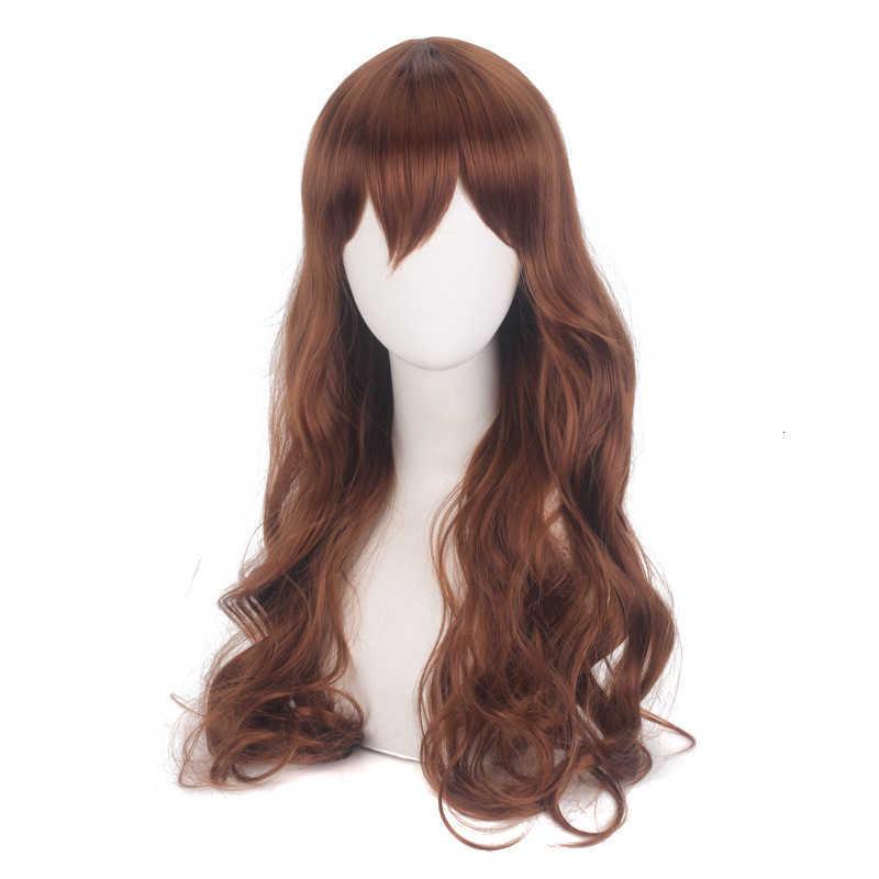 

26inch Lace Master Shengda Cosplay Wig and Miyamura Hori Kyoko Brown Long Curly Hair Daily, Light brown
