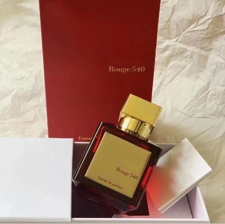 

Luxuries designer perfumes Fragrance Deodorant Perfume Rouge 540 oud Fragrance man woman spray Long Lasting Time Floral 70ML EDP High Quality fast delivery