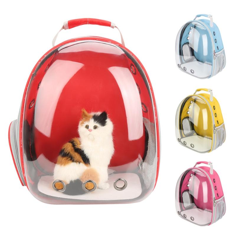 

Cat Carriers,Crates & Houses Beautiful Breathable Portable Pet Carrier Bag Outdoor Travel Puppy Transparent Space Backpack