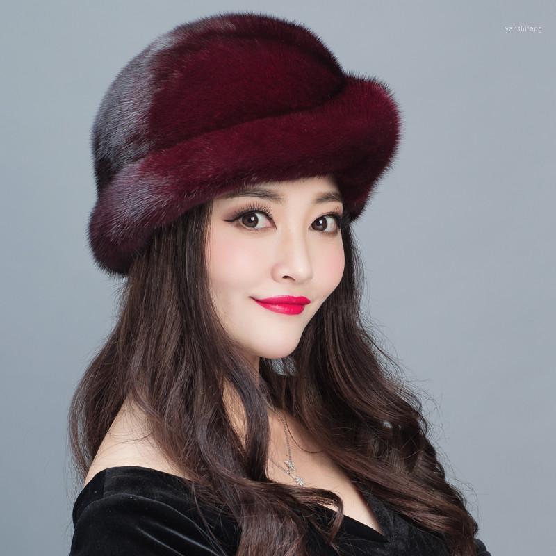 

Women's Hat Warm Thick Fashionable Winter 100% Berets, Black