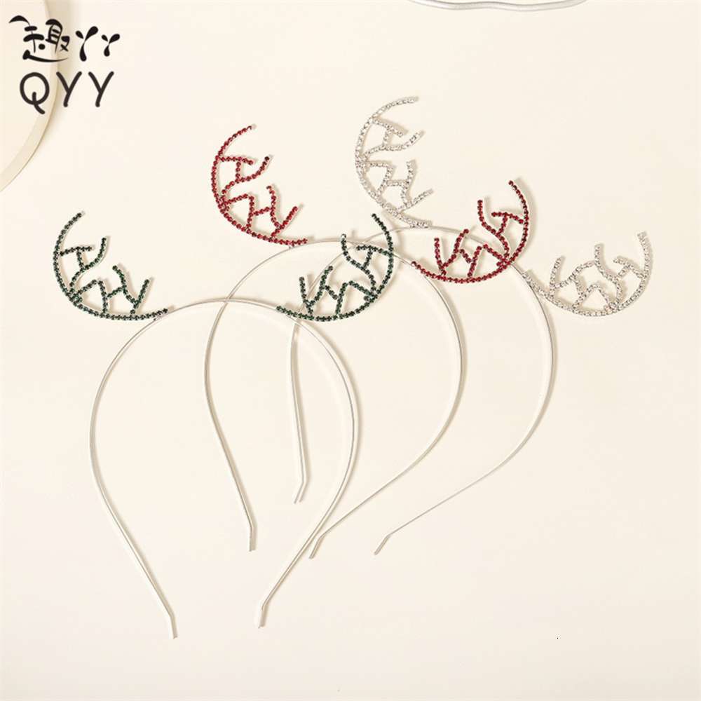 New Christmas hairband elk corner creative adult children&#039;s headwear dance party accessories-image-695858931