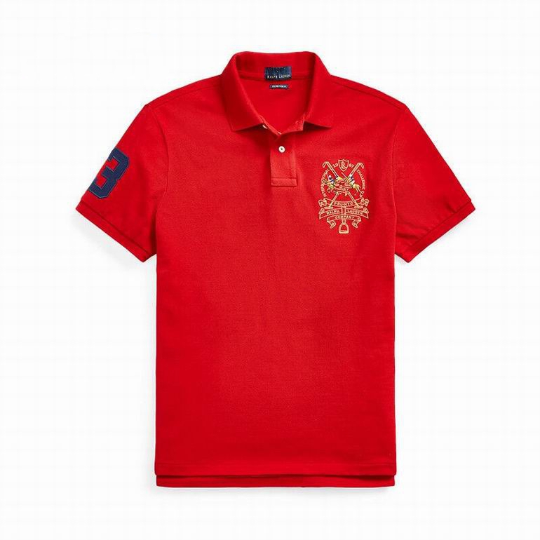 

High quality new men' POLO shirt lapel embroidery plus size men' short-sleeved casual business shirt T-shirt