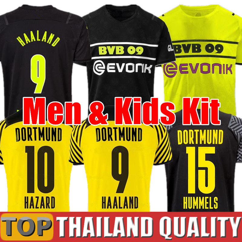 

Fans Player version 1990 Limited DOrtmund soccer jerseys 21 22 HAALAND REUS 4th 2021 2012 football shirt REYNA HUMMELS BRANDT BELLINGHAM Men Kids Kit uniform, 21/22 3rd away + patches - men