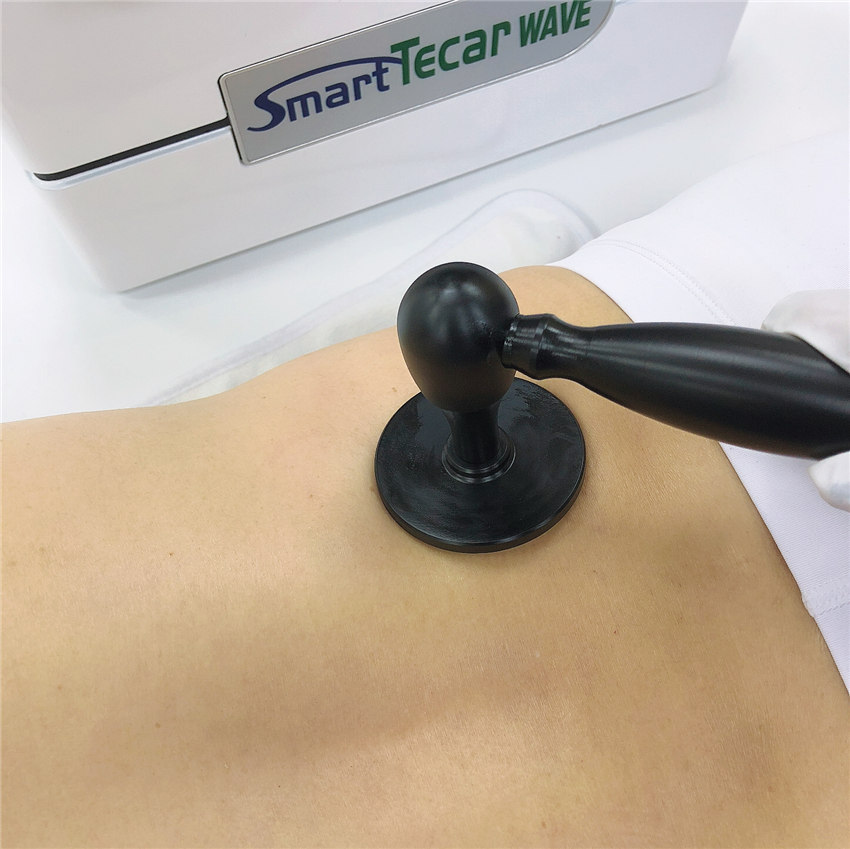 

EMS Diathermy Tecar Shockwave sport injury Massager physiothermy machine for full body massage