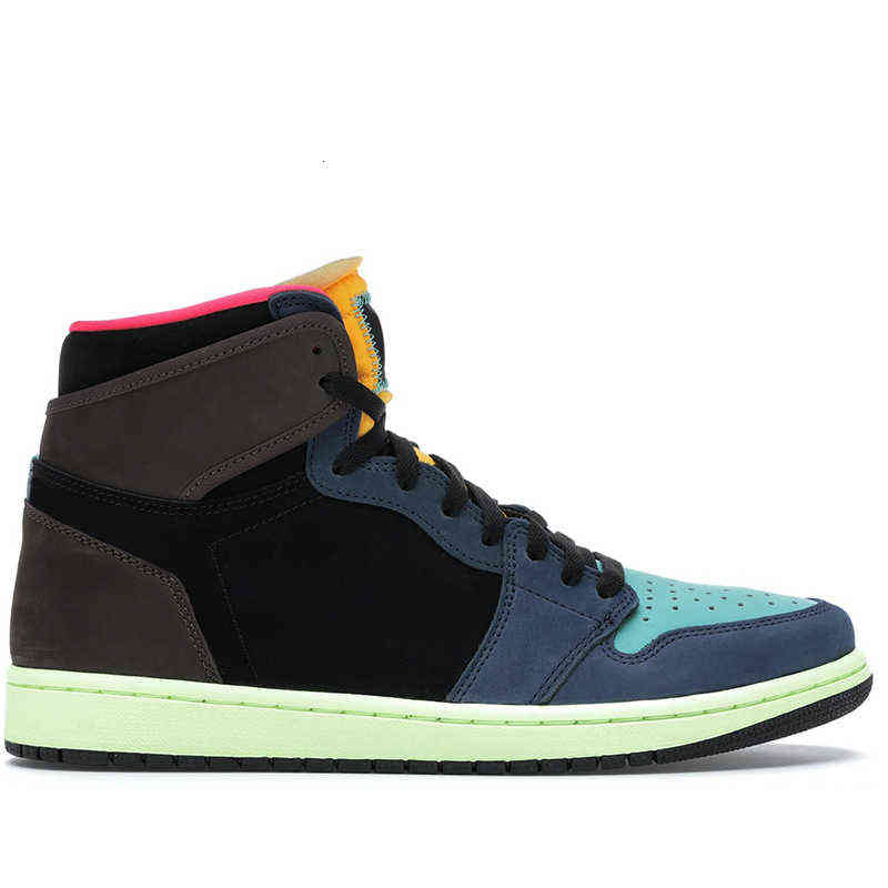 

Men Women Outdoor Shoes Jumpman 1 1S High Tokyo Bio Hack Sneakers Original Box