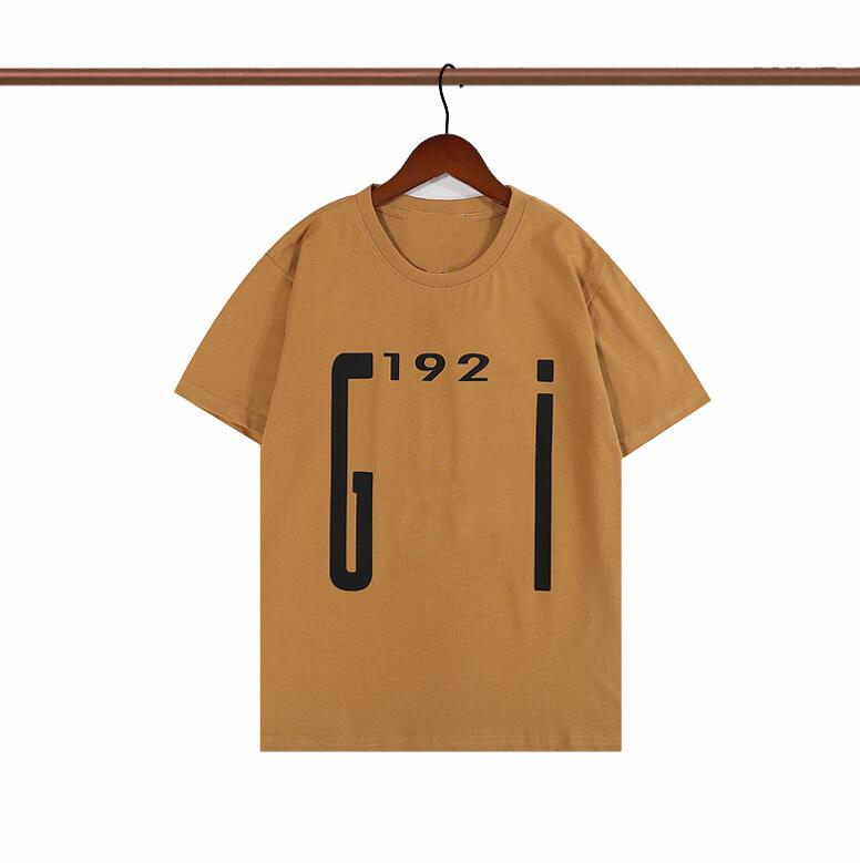 

22SS early spring new pattern Men's Women's T-shirt tee Short Sleeves street casual fashion High Quality pure cotton brand Men's T-Shirts 2, White