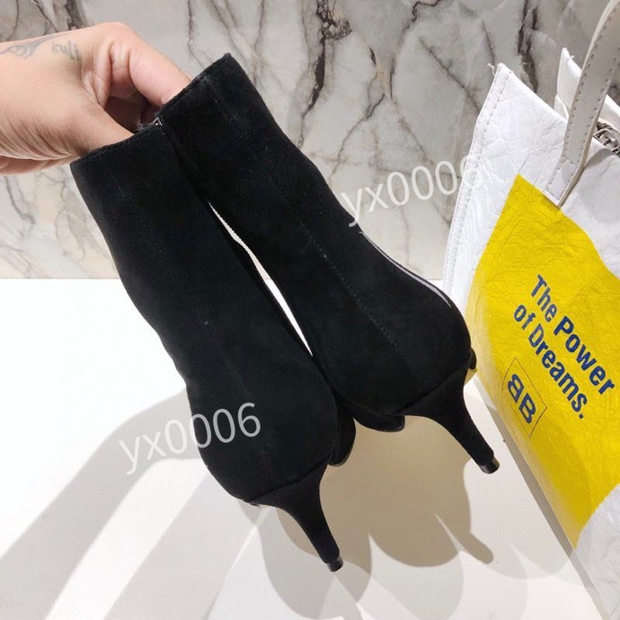 

Ladies Sylvie Series Ribbon 35-41 Decorated Leathers Martin Boot Women Embroidered Leather Band Ankle Boots Top Designer Luxury hltn03, 01