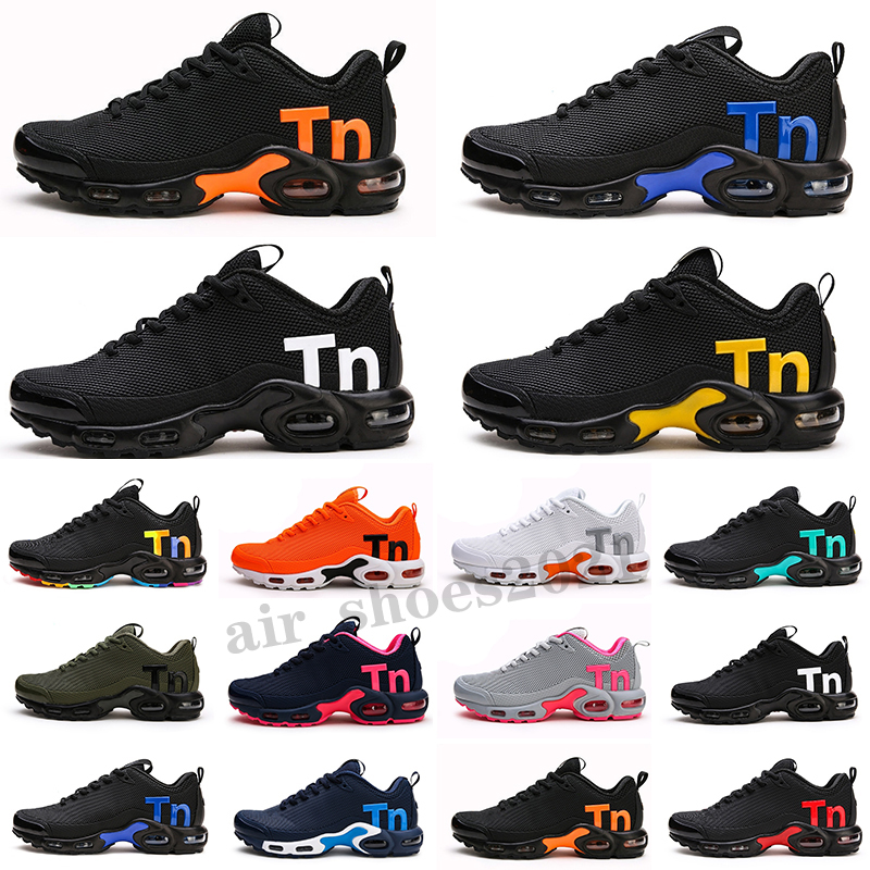 

Size 12 TN Kpu Plus Mens Running Shoes Cushion Designer Material Homme Noir Zapatillaes Sports Sneakers Trainers Chaussures, Color 2