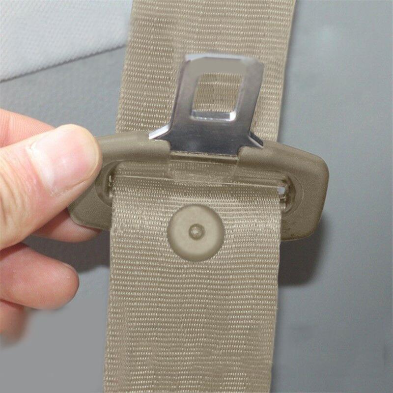 

Safety Belts & Accessories Parts Seat Belt Clips Universal Beige Car Kit 20 Pairs Auto Practical