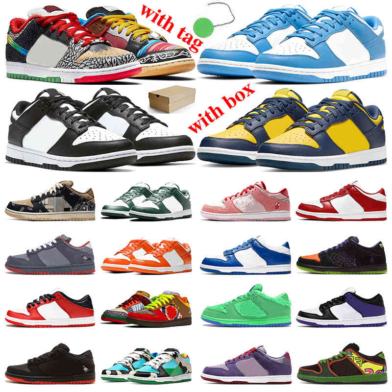 

What The Paul men women low running dunk shoes trainers Chunky Dunky Black White UNC Varsity Green Michigan TS Syracuse dunks fashion sportsPYJ1, #6