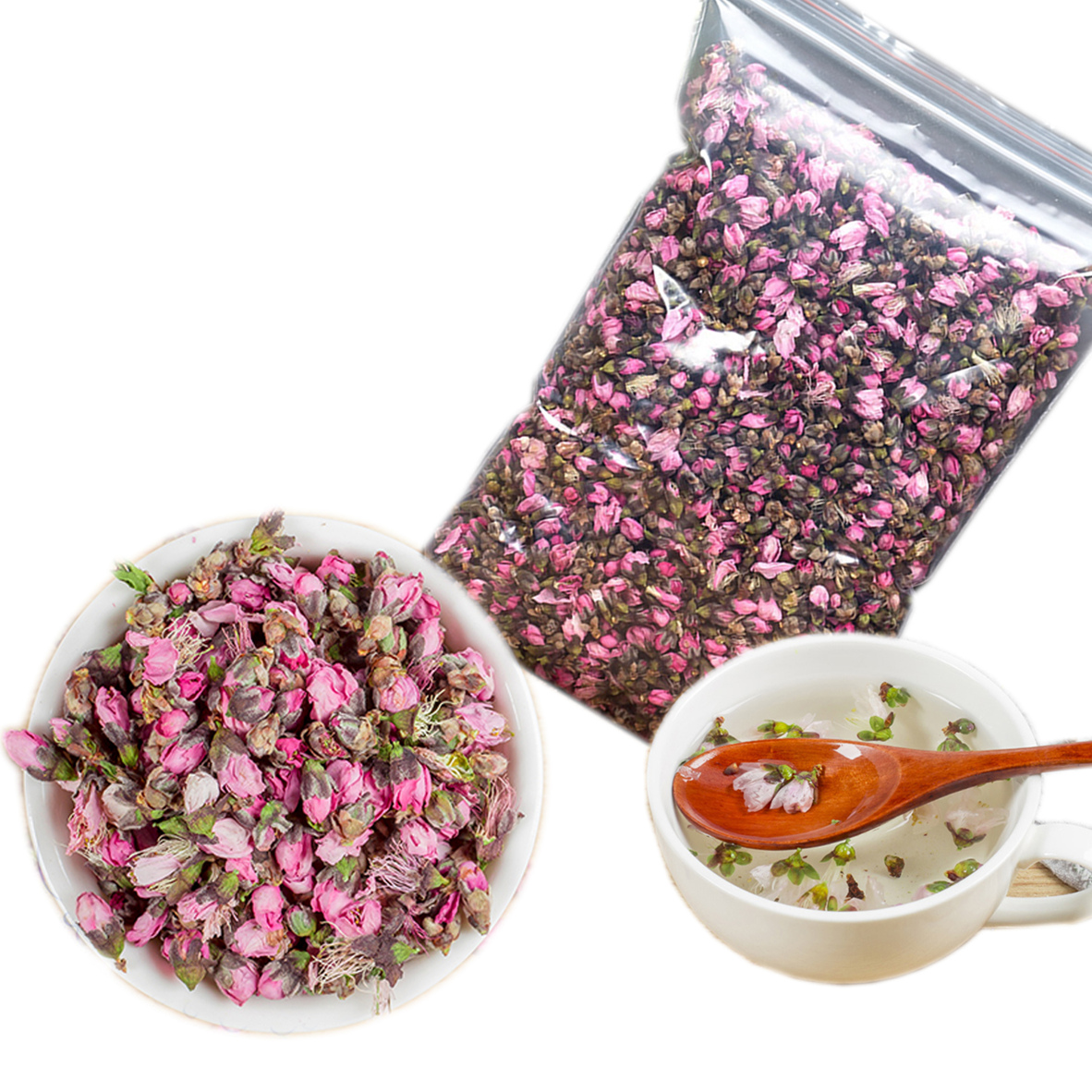 

Premium Dried Peach Bud Bulk Peach Blossom Chinese New Flower Tea Peach Blossom Fresh China Green Health Drink