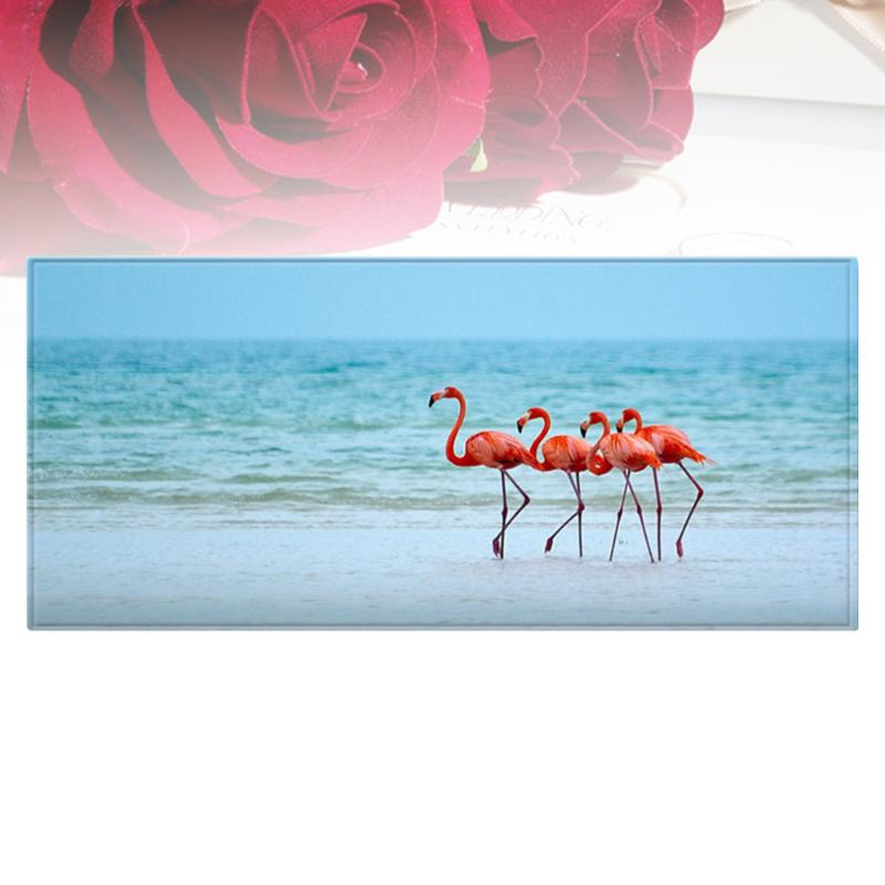 

1pc 60x40cm Beach Printed Doormat Anti-Slip Washable Hallway Kitchen Mat Carpets