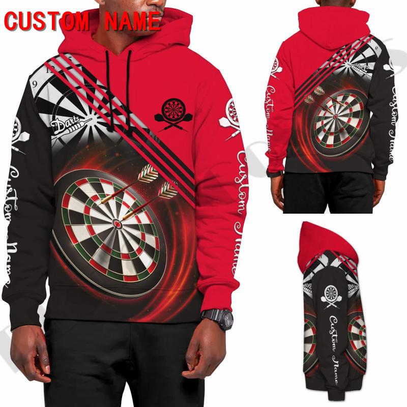 

Men's Hoodies & Sweatshirts PLstar Cosmos Est 3Dprinted Darts Player Custom Name Harajuku Streetwear Pullover Unique Unisex Funny Hoodies/Sw, Black