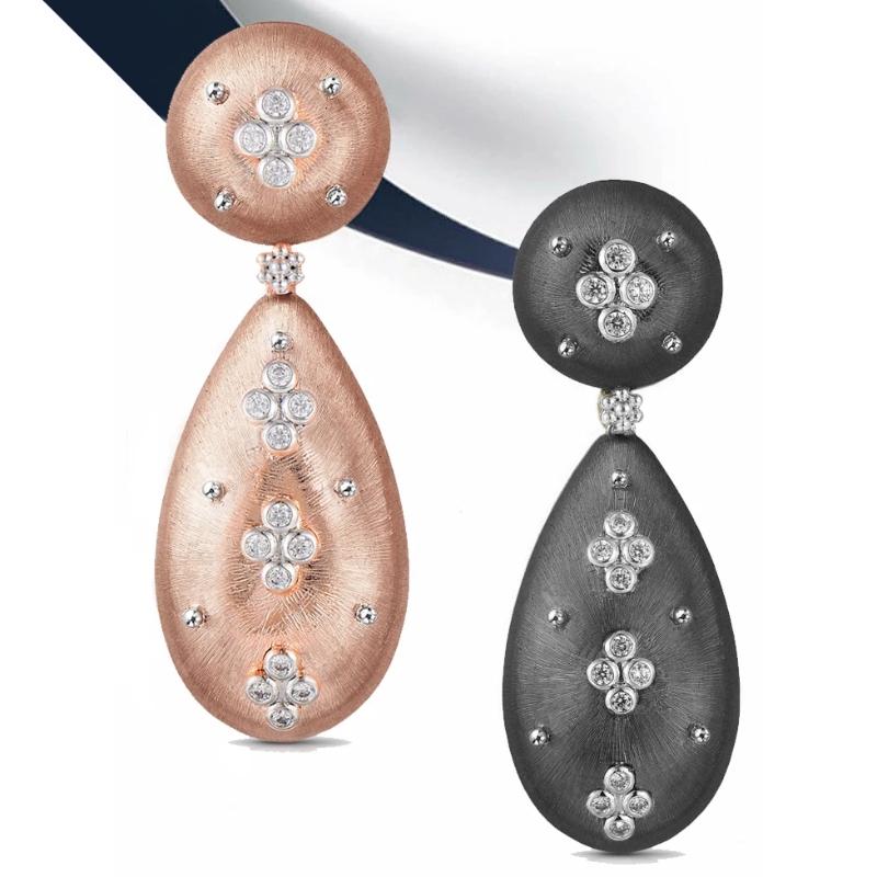 

Earrings & Necklace Brand 3PC Open Bracelet Ring Earring Set For Women Bridal Wedding Shiny Cubic Zircon Dubai PARTY Jewelry BOHO, Silver
