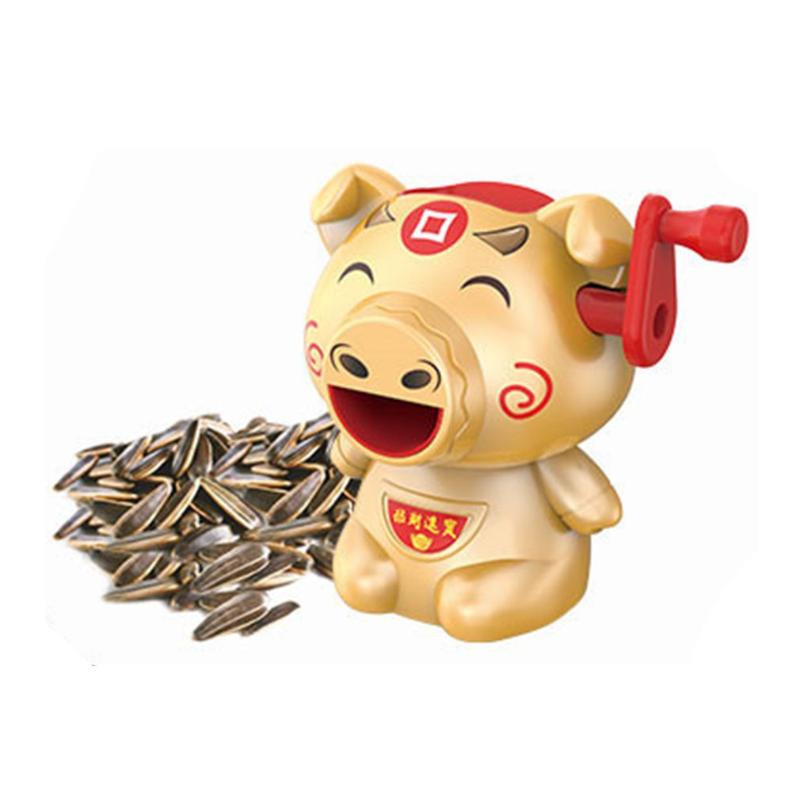 

Machine Lazy People Melon Seed Shelling Year Gift Cute Taurus Hand Peeling Forks